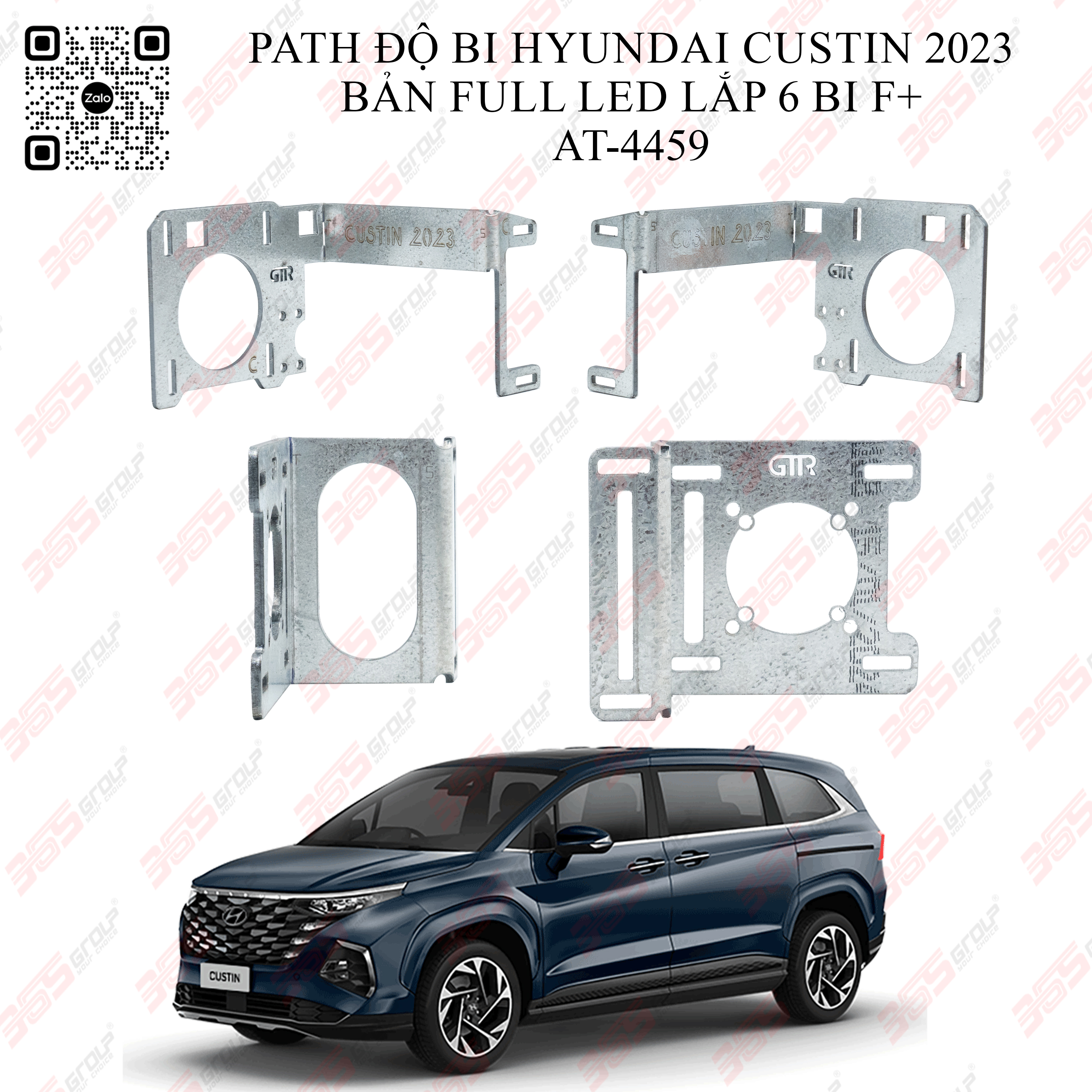 PATH ĐỘ BI HYUNDAI CUSTIN 2023 BẢN FULL LED LẮP 6 BI F+ - AT-4459